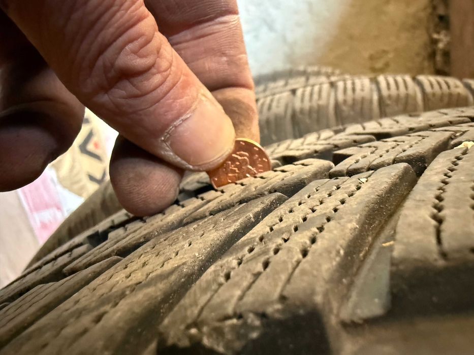 Джанти с гуми Kia 5x114,3 17 оригинални Кия 5х114,3