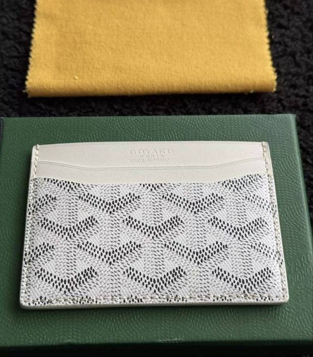Goyard Saint Sulpice Card Holder – White
