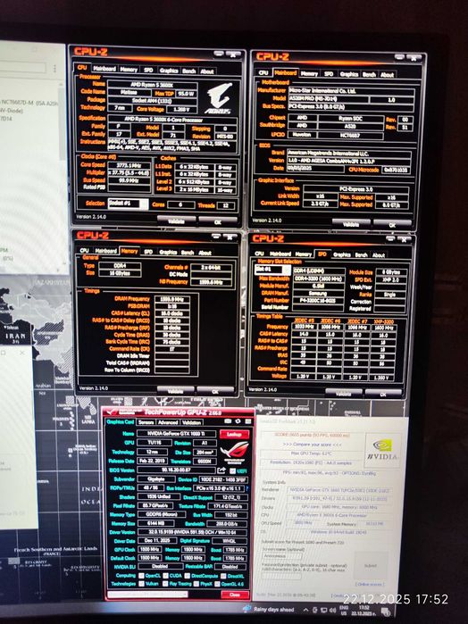 Геймърски i3 10100f, RX 6500 XT 4GB, RAM 16GB DDR4, SSD 256GB, HDD 1TB