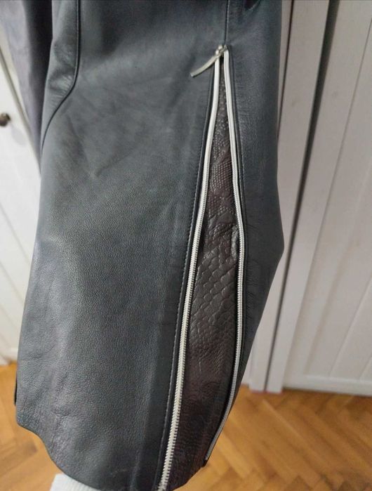 Haina piele Dama lunga