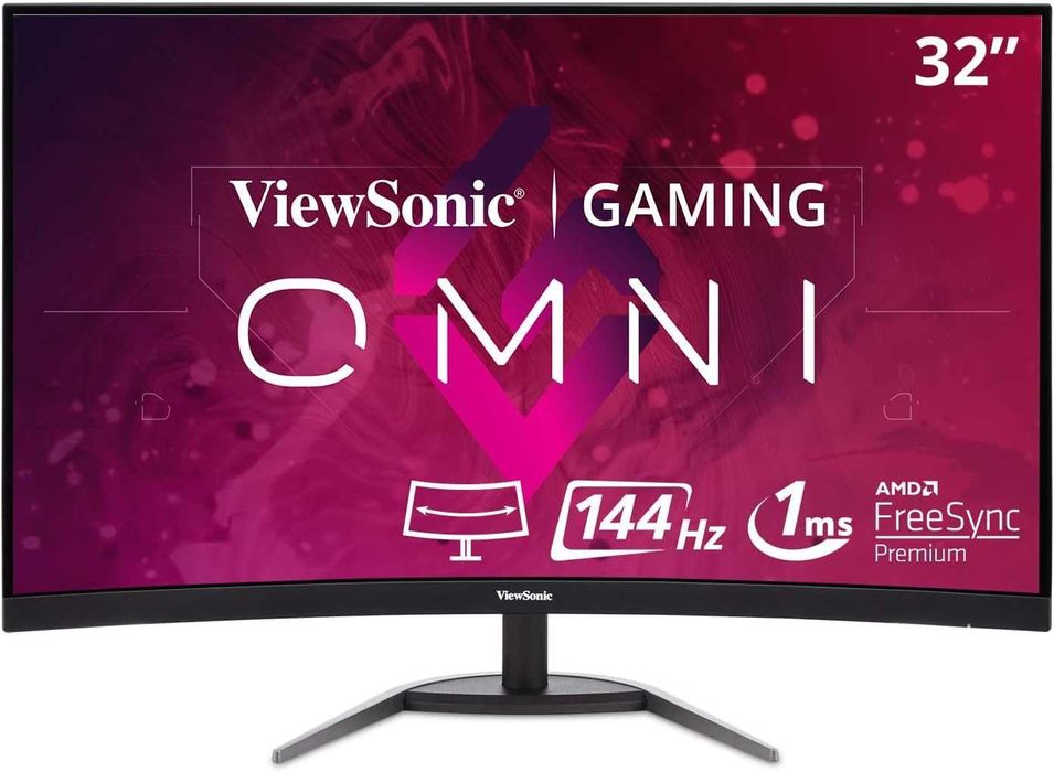 ViewSonic VX3268-2KPC-MHD 32" Curved 144Hz Gaming Monitor