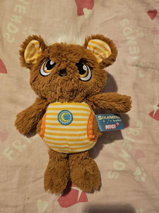 Jucarie noua de plus Nici ,ursulet special pt dormit , 22 cm