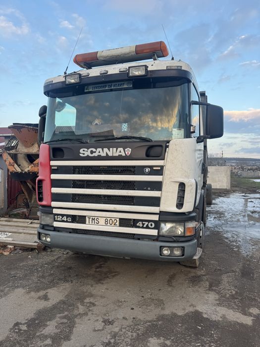 Scania R124 6x4 basculabilai