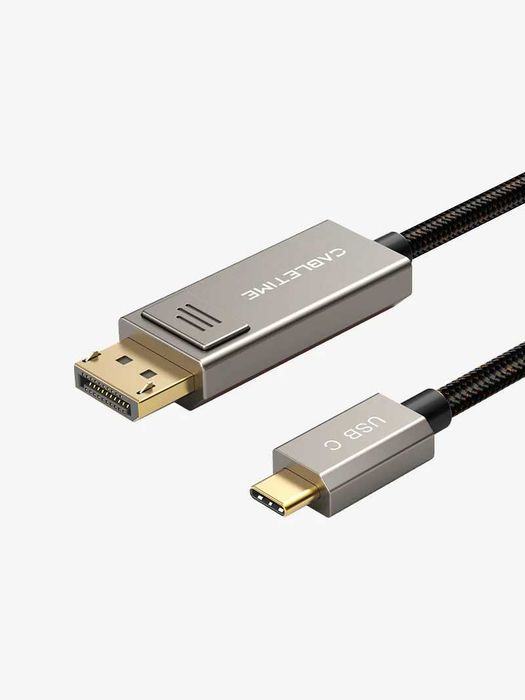Cabletime USB-C to DisplayPort Cable 8K 60Hz Bi-Directional и 4K 60Hz