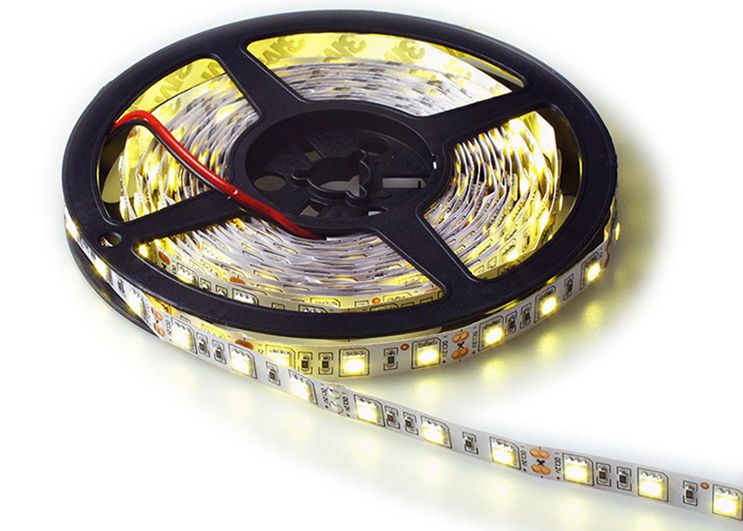 свето-диодная лента 12 вольт БЕЛАЯ