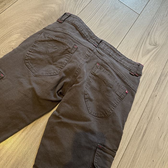 Jeans gri fete cu buzunare 13-14ani noi
