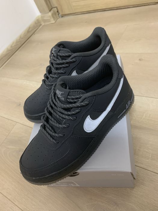 air force 1 grey metalic