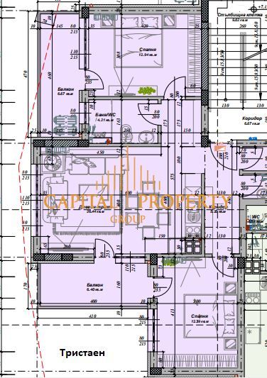 Продава се Двустаен апартамент в Варна, м-т Акчелар - 77 кв.м за 1245 €/кв.м - Снимка #1