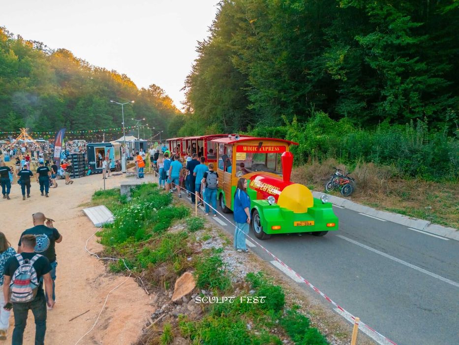 Trenuleț Turistic Diesel – 42 locuri, LED, GPS, camere