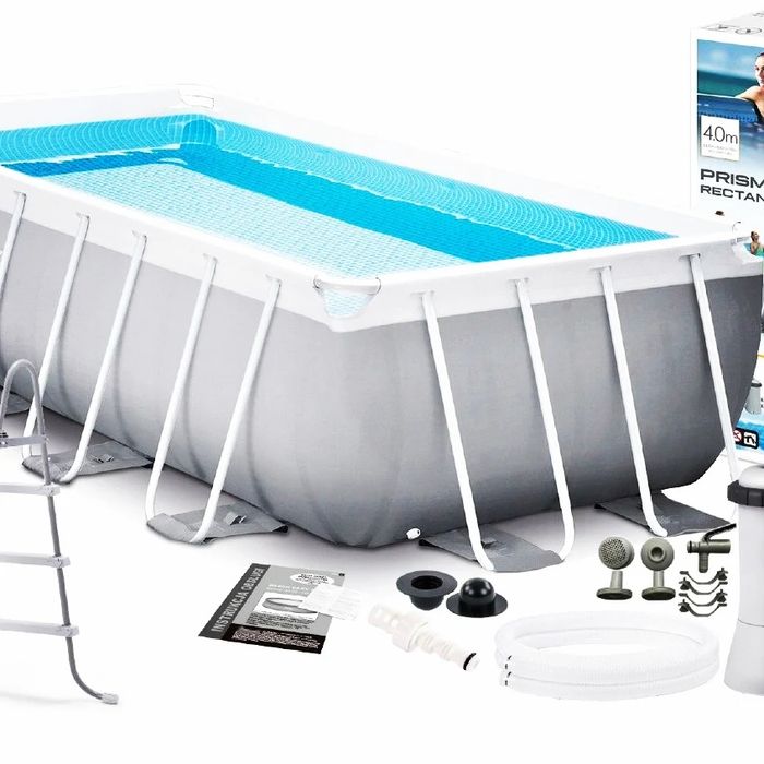 Basseyin |каркасний |бассейин INTEX  400×200×100 достафка бесплатная