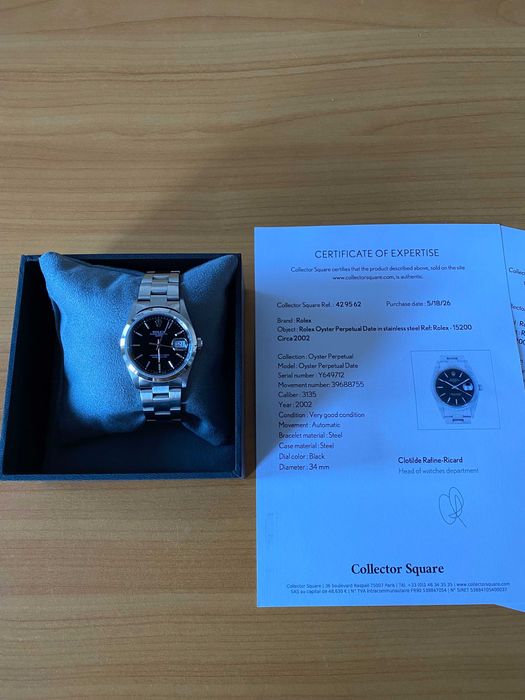 Rolex Oyster Perpetual Date 34mm
