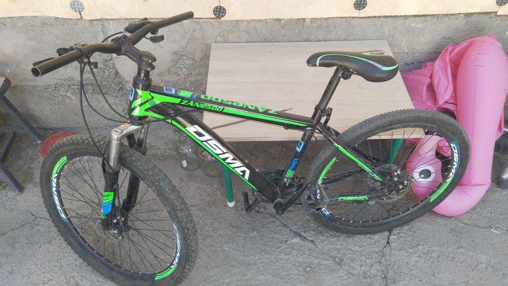 Велосипед Osma зелёный