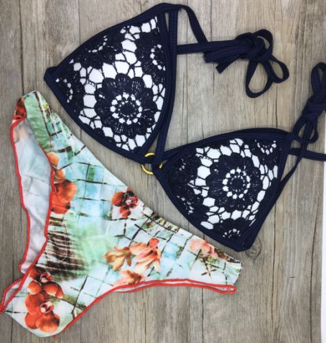 Costum de baie floral masura XS-S