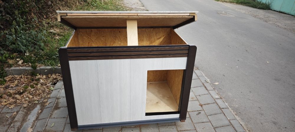 Будка утепленная для крупной собаки
