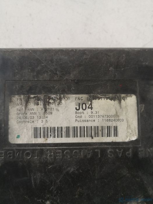 Panou Sigurante Peugeot 307 Sw (3H) [ 2002 - 2009 ] Oem 9603197060