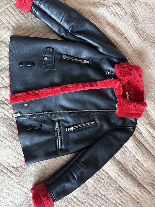 Дубленка теплая зима