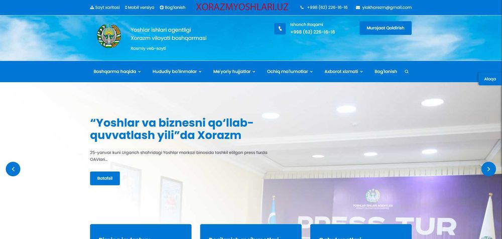 Veb sayt yaratish | Разработка сайтов | Создание сайтов