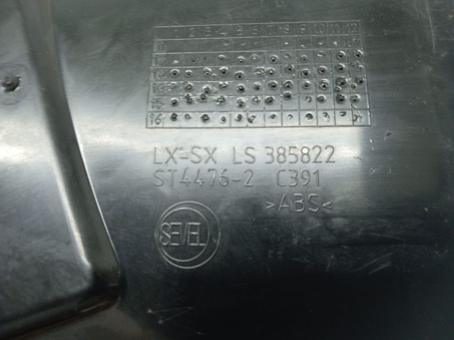 Grila aer bord 385822 st44762c391 Fiat Ducato 3 Typ250 [2006 - 2011]