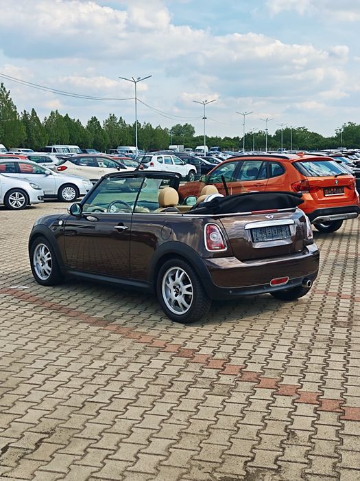 MINI Cooper Cabrio R57 | 1.6 Benzină | 122 CP | Chili Pack | Piele | Xenon | Încălzire Scaune | Motor 90.000 km |