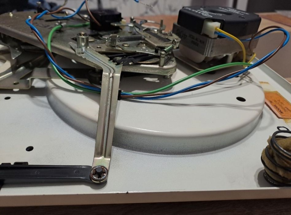 Mecanism pick-up Garrard 70, cu doza, functional parțial