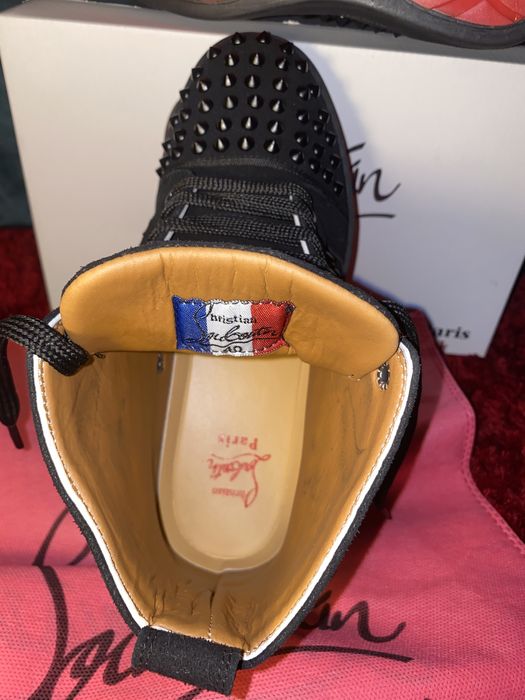 Adidasi Christian Louboutin High Lobotin Lubutin Lobotani