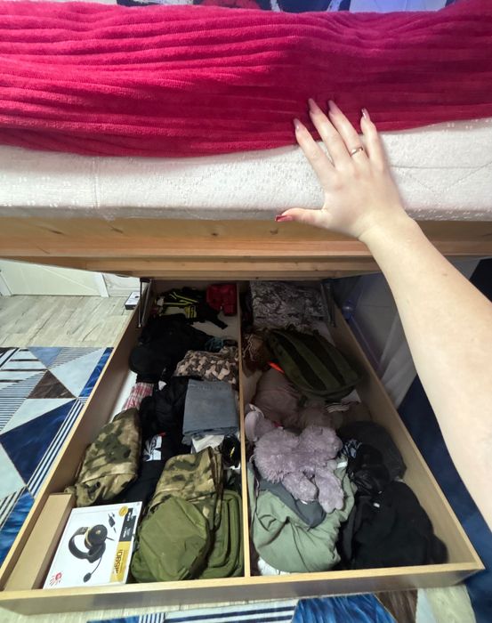 Кровать двух спальная