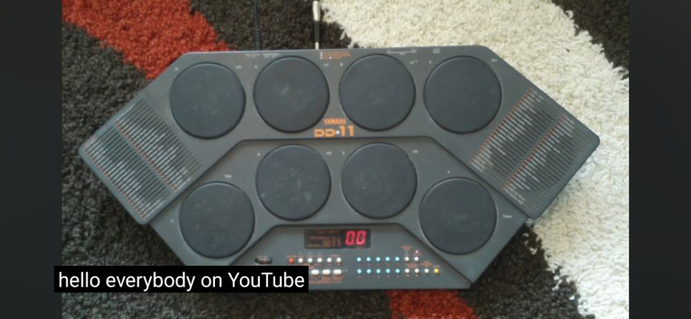 Yamaha DD-11 toba cu sintetizator electronica