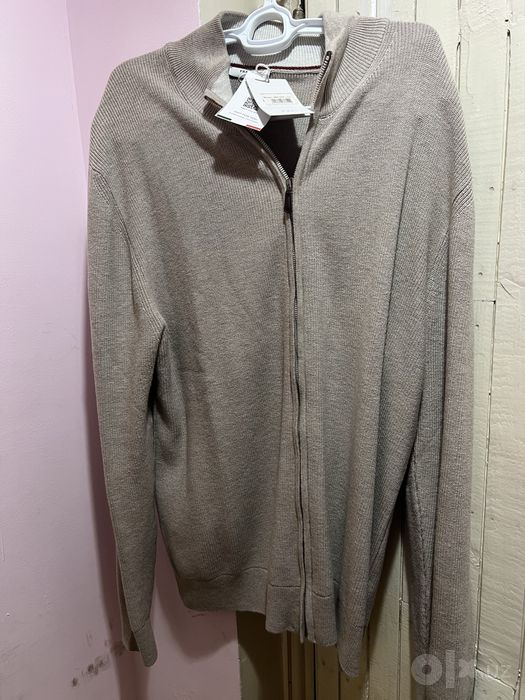 Yangi Frappoli erkaklar kardigani (3XL, Turkiyada ishlab chiqarilgan)