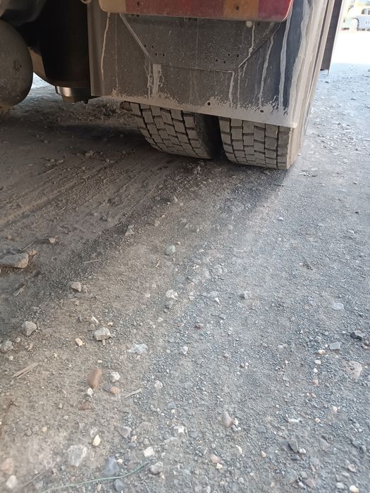 Scania V8 și bena cereale 52 metri