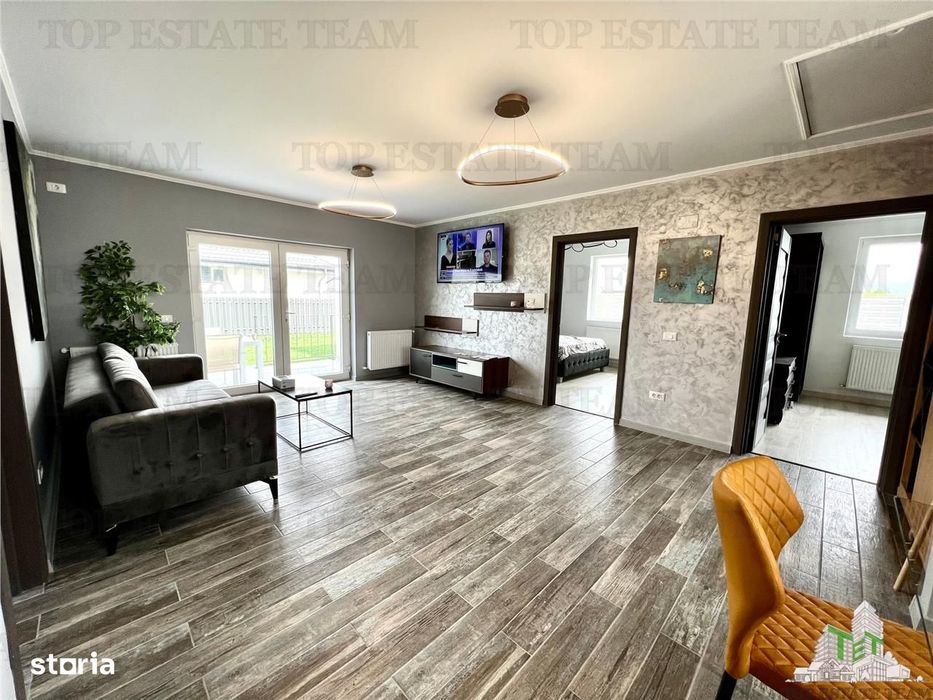 Casa parter premium teren 650metri in Sabareni (rate la dezvoltator)