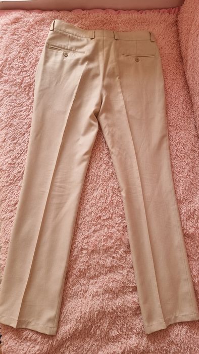 Классические светлые брюки р.50