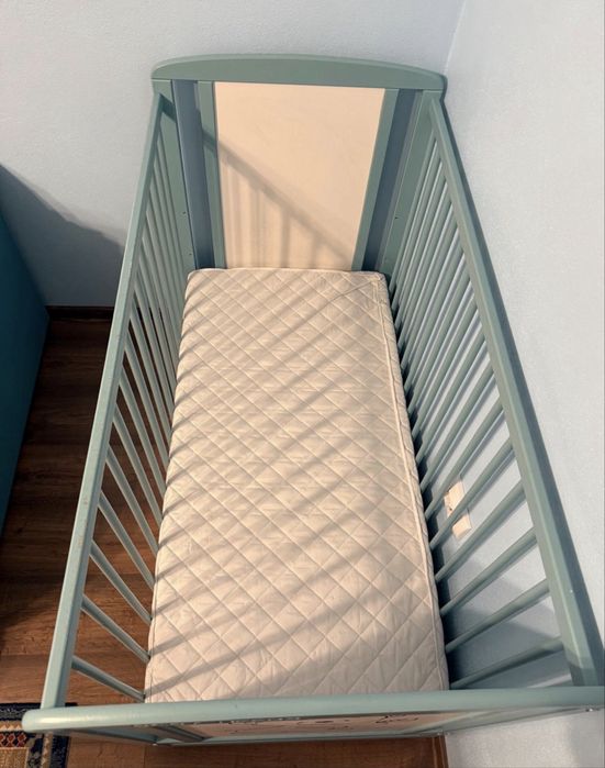 Pătuț din lemn 120x60