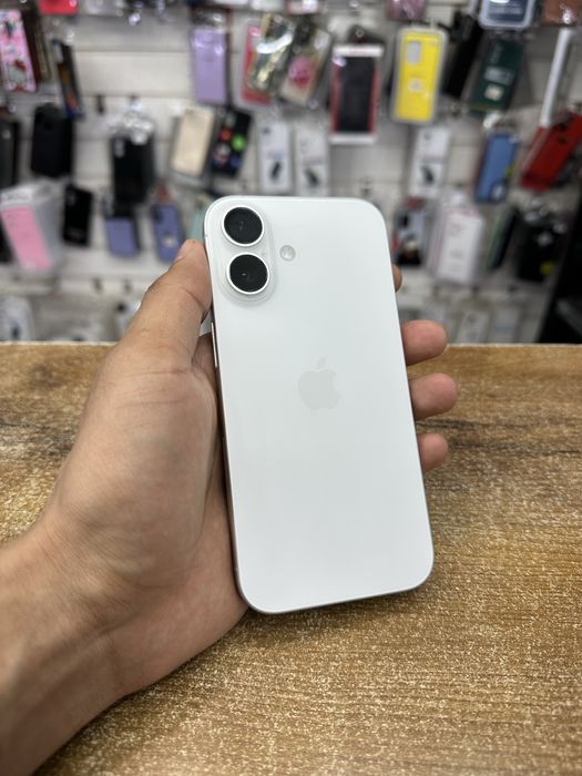 iPhone 16 128GB 90% (Kaspi 0-0-12,RED)