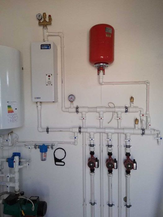 Сделаем отопление, теплый пол, канализацию, сантехнику, водопровод