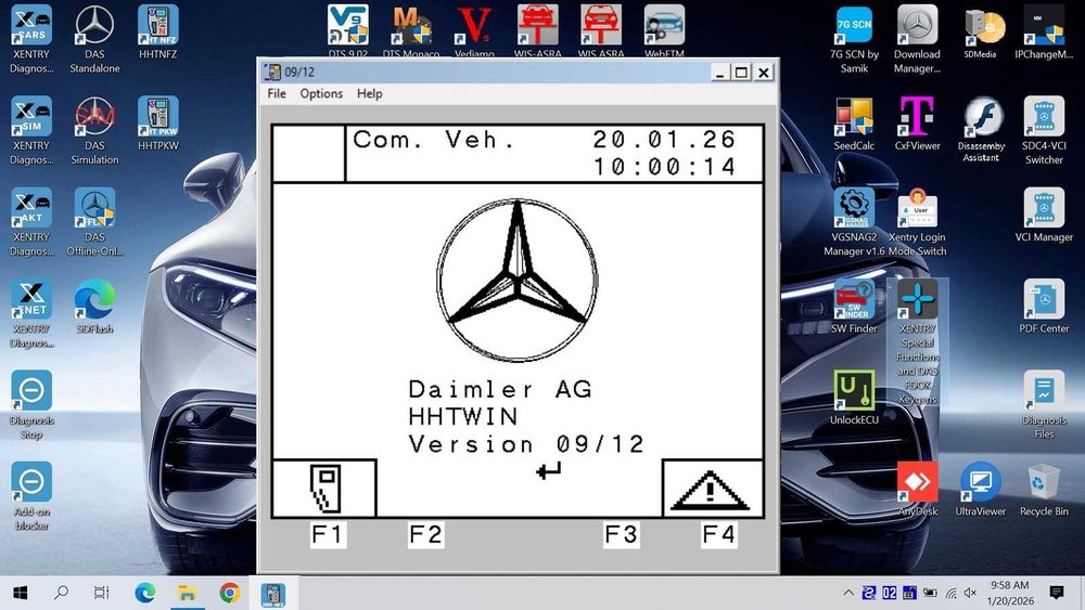 SSD 512Gb cu Xentry Cars Trucks 12.2025 DTS Vediamo WIS-ASRA 2021 EPC Starfinder