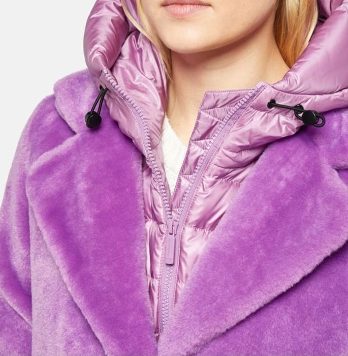 Палто Bomboogie в лилаво