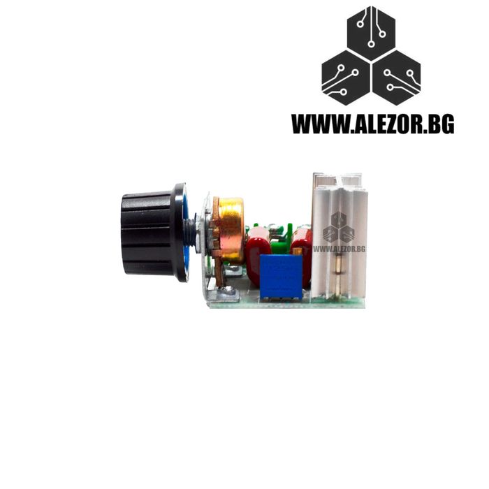 Фазов регулатор на мощност до 2000W, 230VAC, Димер, 20200128