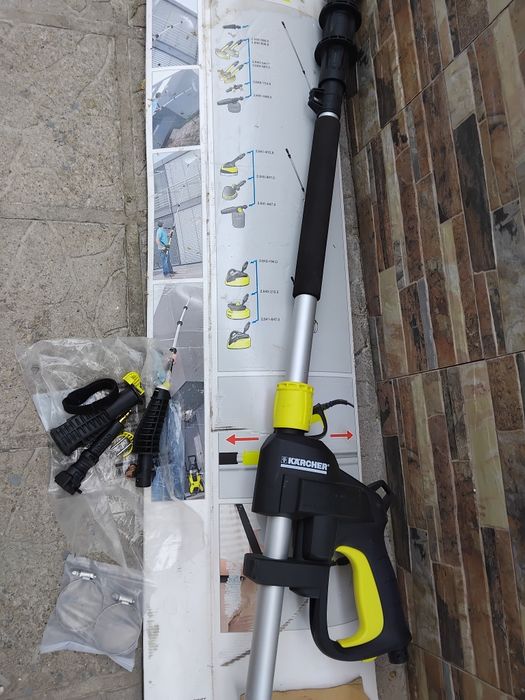Karcher Накрайник Телескопичен до 4метра нов