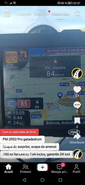 Vând navigatie cu carplay și android auto