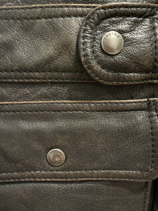 Кожено мъжко яке Replay