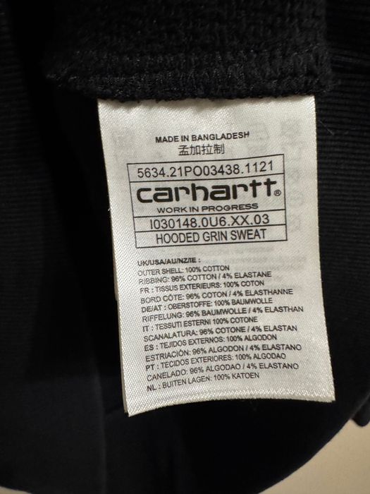 Carhartt WIP Hooded Grin Sweat.