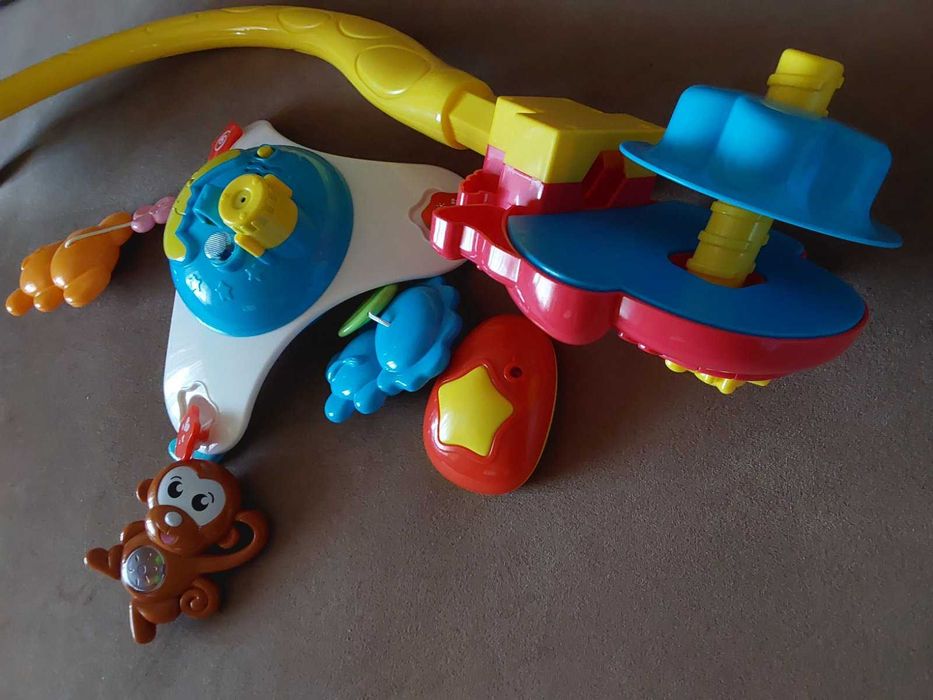 Въртележка за легло Moni, проектор, Fawn, многоцветен, 0 месеца+