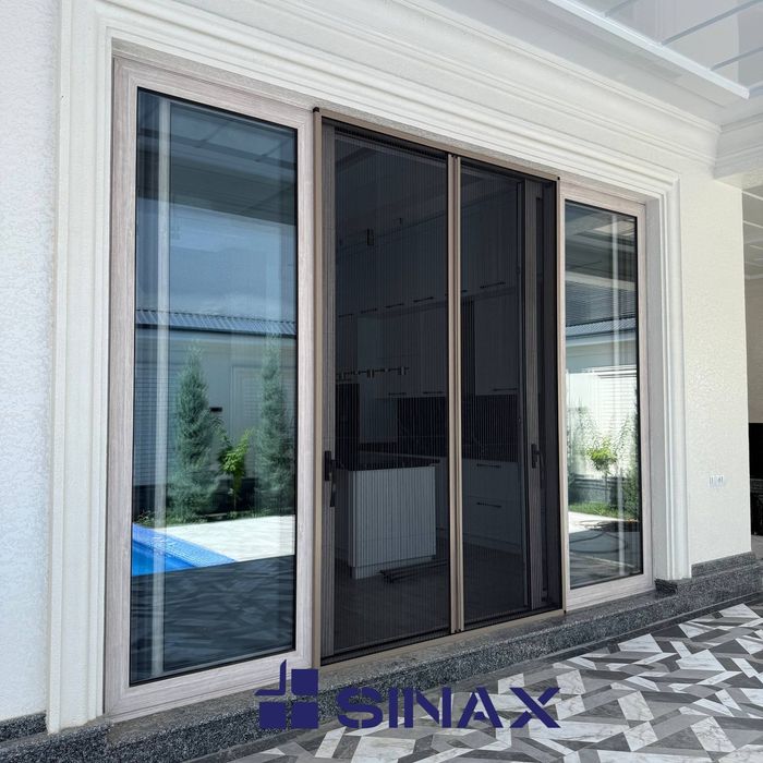 Москитная сетка на дверь! | ПЛИССЕ - РАЗДВИЖНЫЕ