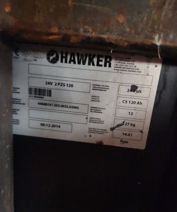 Електрическа палетна количка hawker