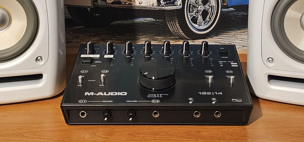 M-audio 192/14 interfata consola placa retea sunet