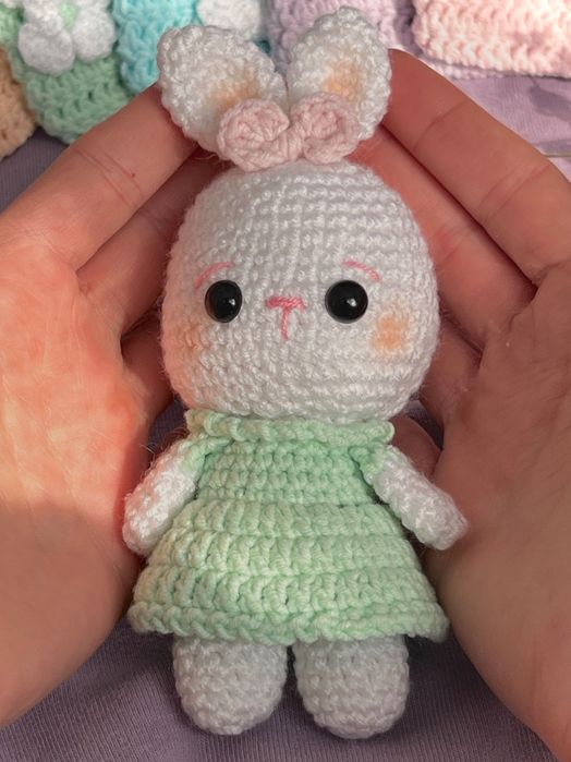 Ръчно изработени играчки амигуруми комплект за подарък или декорация