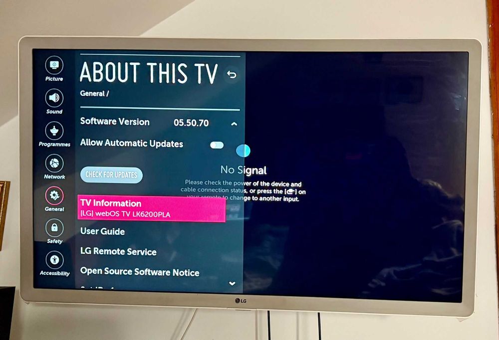 Vand Televizor LED Smart LG, FHD, 80 cm, 32LK6200P ALB