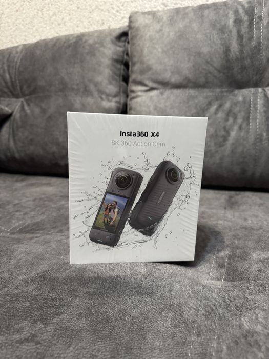 Insta360 x4 512gb , 3 метра селфистик , аквабокс