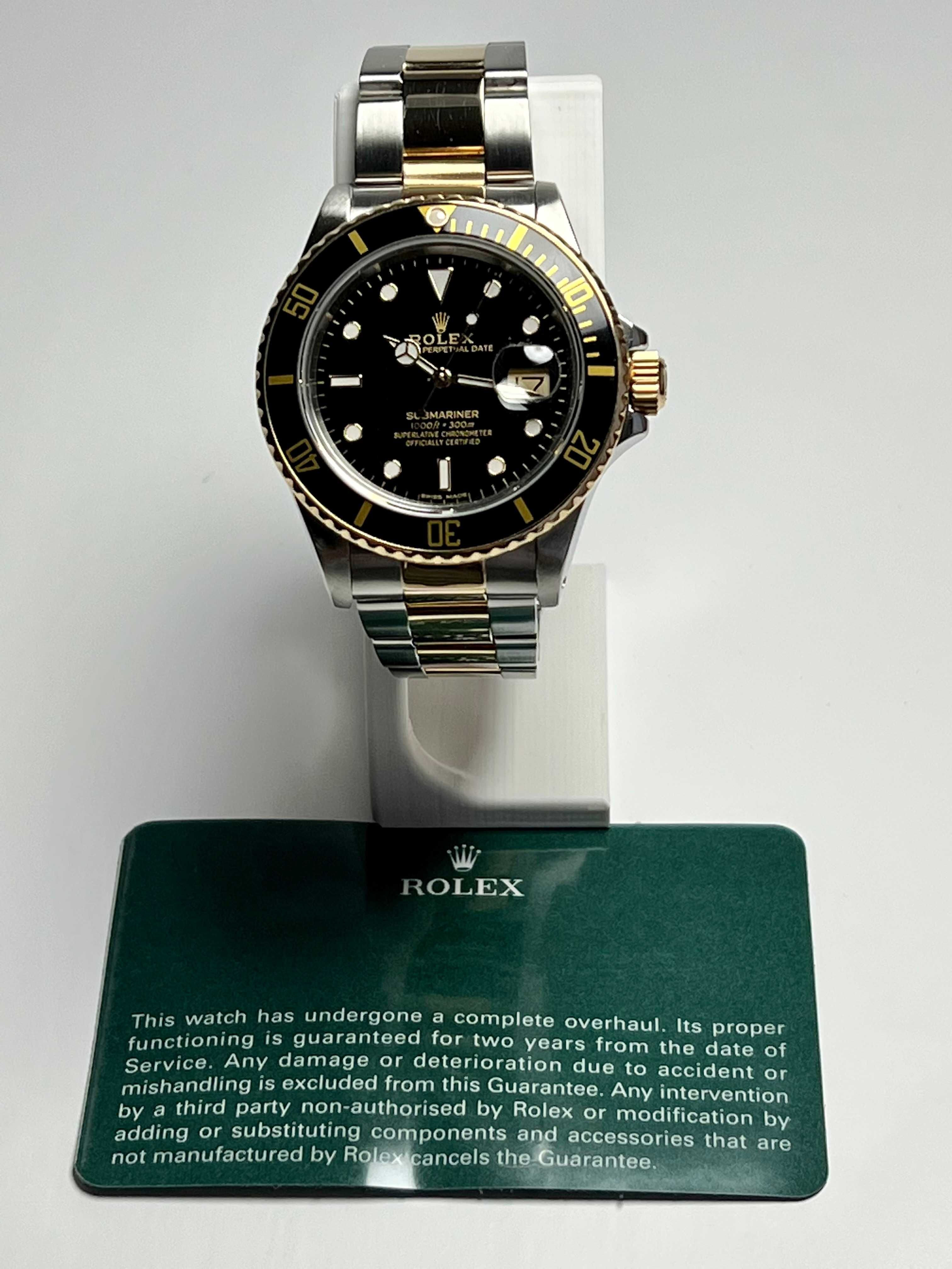 Ceas Rolex Submariner 16803. Garantie ROLEX 2 ani Accept crypto