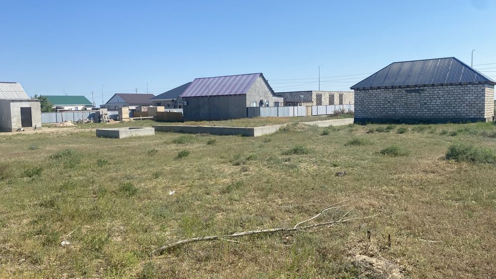 Жер сатылады фундаментпен бірге